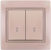 Выключатель проходной Lezard Mira 701-3030-106 (перламутровый)