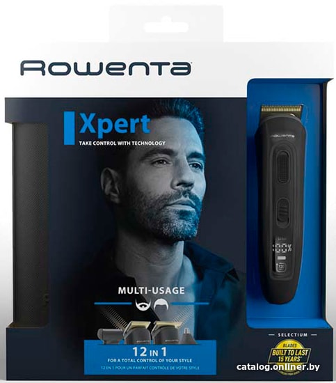 Универсальный триммер Rowenta Selectium Xpert 12 в 1 TN9461F4