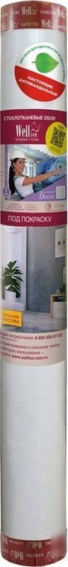 Стеклообои Wellton Decor Циновка WD855 (12.5 м)