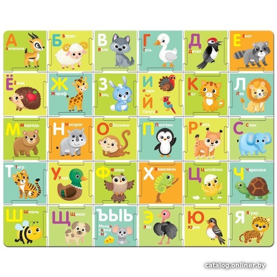 Мозаика/пазл Puzzle Time Собираем алфавит 6031130
