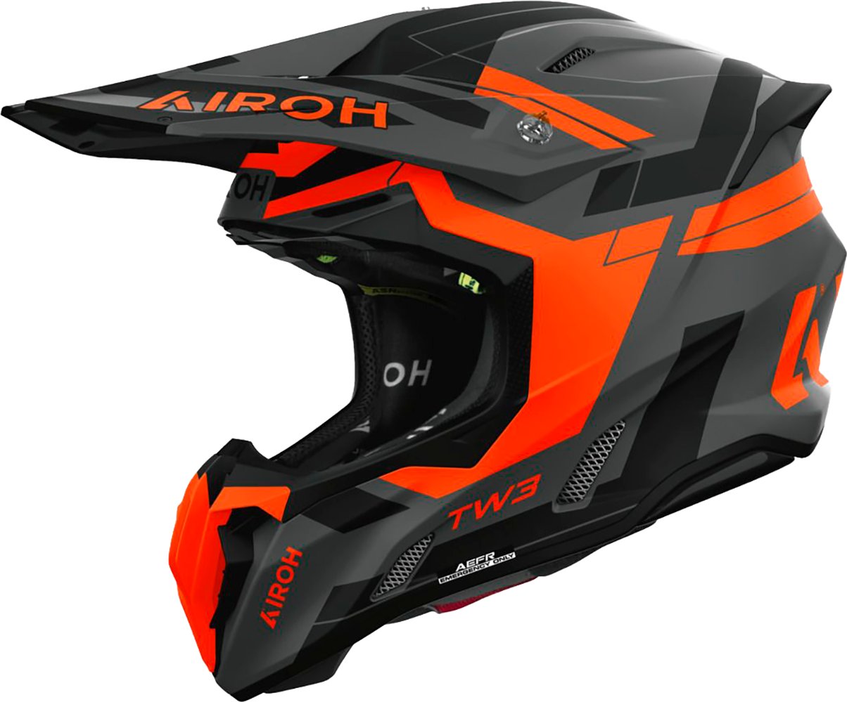 Мотошлем Airoh Twist 3 Dynasty TW3DI32-L (L, оранжевый матовый)