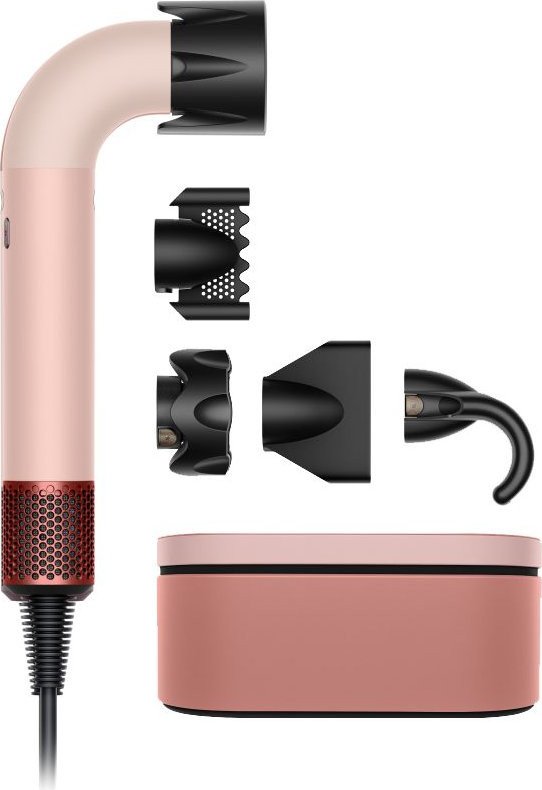 Фен Dyson HD17 Supersonic r Straight+Wavy (с переходником на евровилку, розовый канзан) Фен Dyson HD17 Supersonic r Straight+Wavy (с переходником на евровилку, розовый канзан)