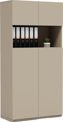Шкаф распашной Crafto Локки 03 90x40x181 (латте)