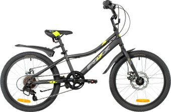 Детский велосипед Foxx Differ 20 2026 20SH6D.DIFFER.BK6 (черный)