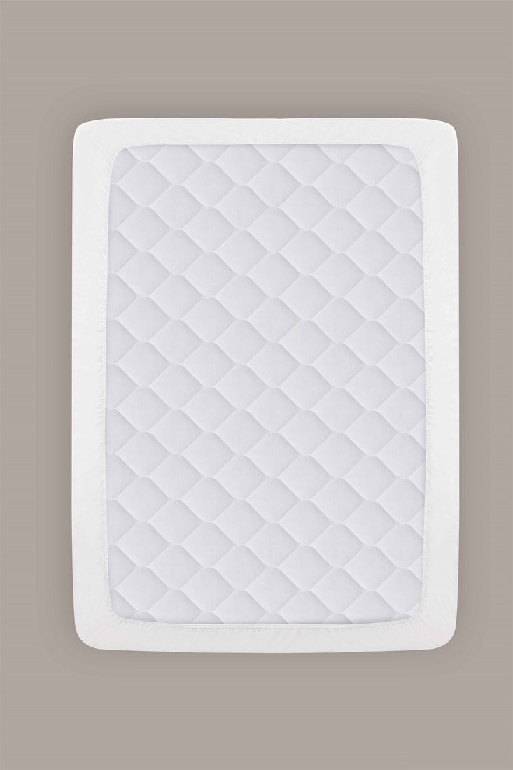 Постельное белье DO&CO Soft на резинке 90x200x30 12121 (белый)
