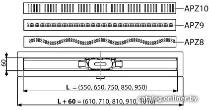 Сифон Alcaplast APZ10-550M