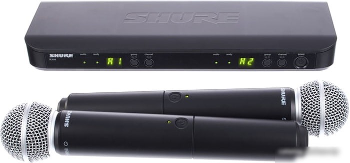 Микрофон Shure BLX288E/SM58 M17