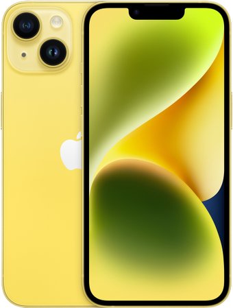 Телефон Apple iPhone 14 128GB (желтый)