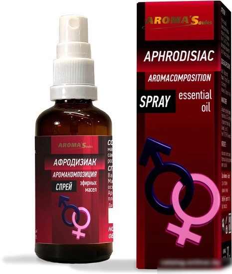 Aroma Saules Смесь эфирных масел Афродизиак Спрей 30 мл