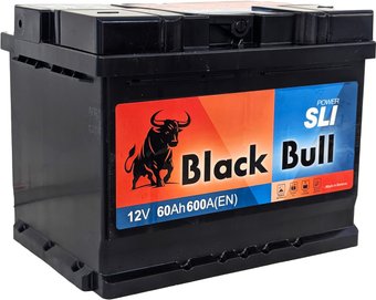 Автомобильный аккумулятор Black Bull SLI R+ (60 А·ч)