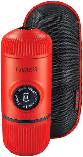 Ручная кофеварка WACACO Nanopresso Lava Red + Case