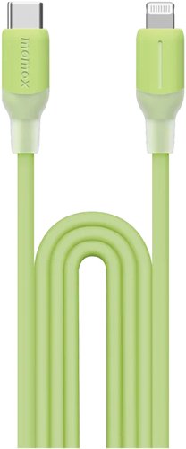 Кабель Momax DL53G 1-Link Flow LC USB Type-C - Lightning (1.2 м, зеленый)