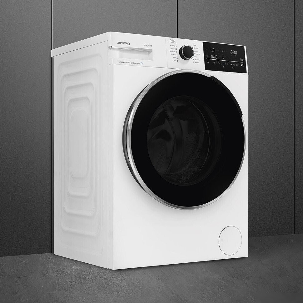Стирально-сушильная машина Smeg WDN064SLDIN