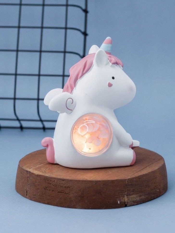 Ночник ILikeGift Gentle Unicorn 2104-10B (розовый)