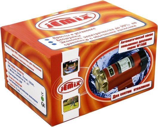 Установка повышения давления Jemix W15GR-18 Auto