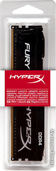 Оперативная память Kingston HyperX Fury 8GB DDR4 PC4-21300 [HX426C16FB2/8]
