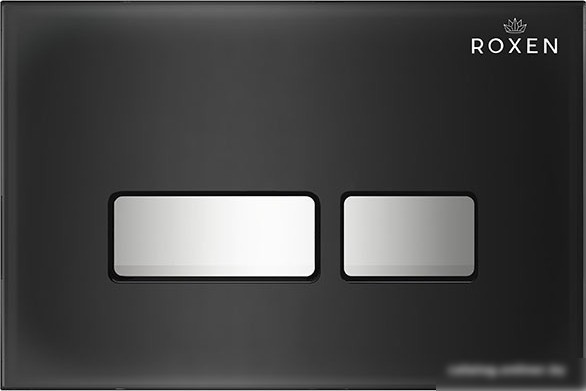 Унитаз подвесной Roxen Simple Compact в комплекте с инсталляцией StounFix Slim 6 в 1 965318 (кнопка: черное стекло)