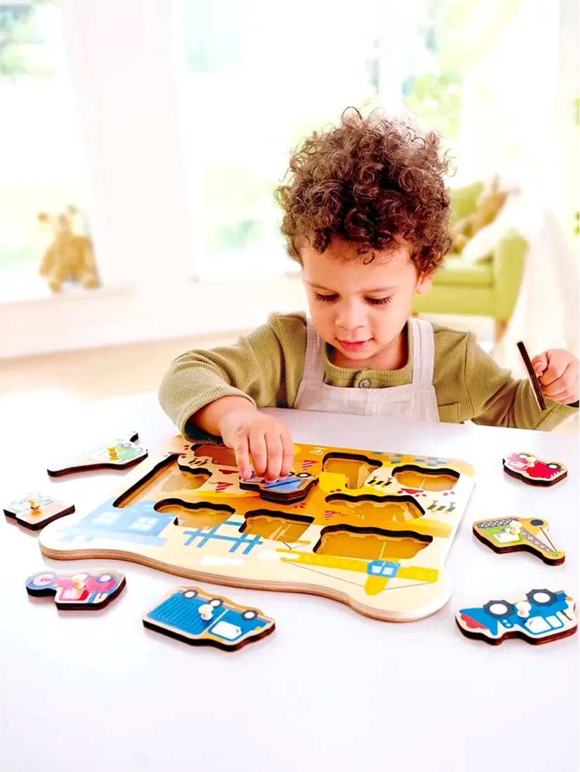 Сортер Hape Строительные машины E1456_HP