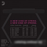 Струны для гитары D'Addario NYXLS0942