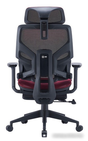 Кресло CACTUS CS-CHR-MC01-BK (черный/красный)