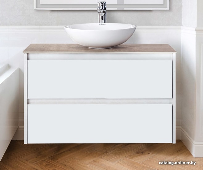 BelBagno Тумба под умывальник Kraft-800-2C-SO-BO (bianco opaco)