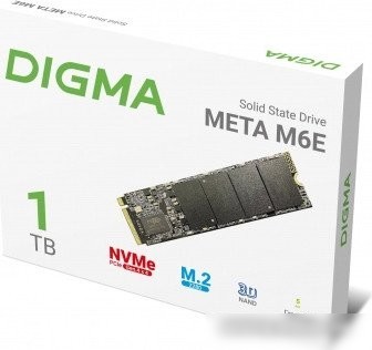 SSD Digma Meta M6E 1TB DGSM4001TM6ET