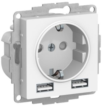 Розетка Systeme Electric AtlasDesign ATN000130