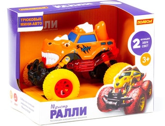 Игрушечный транспорт Полесье Монстр ралли - Раптор инерционный (со светом и звуком) 78865
