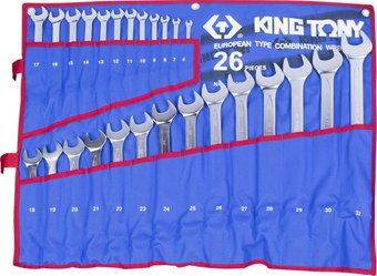 Набор ключей King Tony 1226MRN (26 предметов)