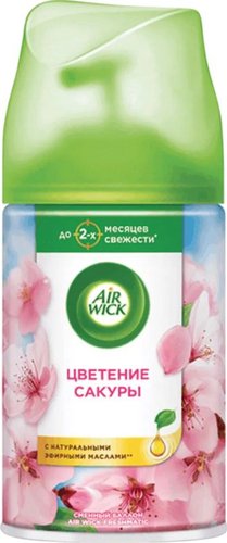 Сменный блок для освежителя воздуха Air Wick Pure Цветение сакуры до 70 дней свежести 250 мл