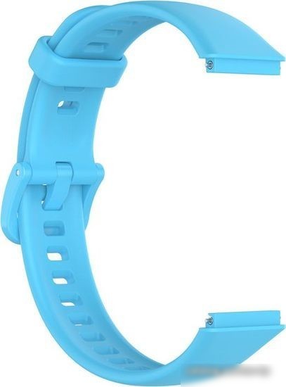 Ремешок Rumi силиконовый для Huawei Band 7 (голубой)