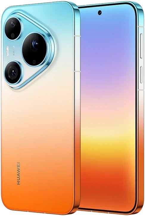 Телефон Huawei Pura 90s Pro Max SCA-LX9 12GB/256GB (оранжево-голубой, международная версия)