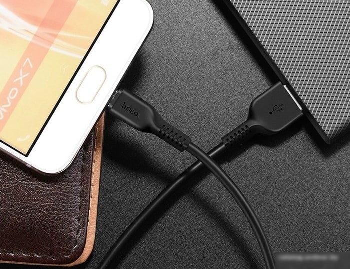 Кабель Hoco X20 Micro USB (3 м, черный)
