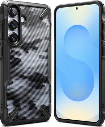 Чехол для телефона Ringke Fusion X для Galaxy S25 Camo Black