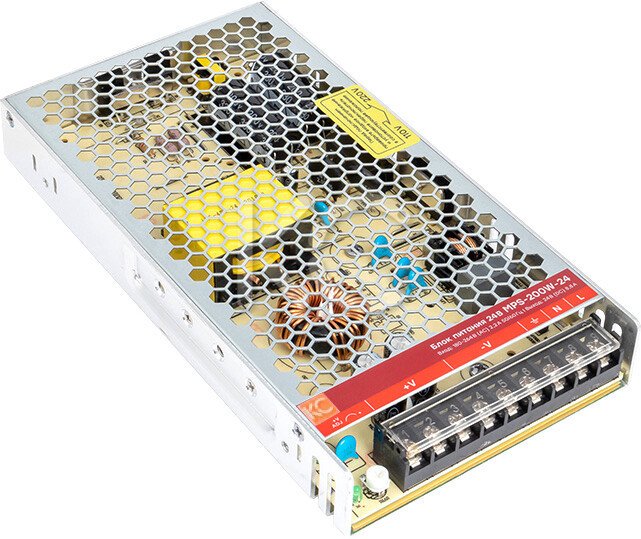 Блок питания на DIN-рейку КС MPS-200W-24V