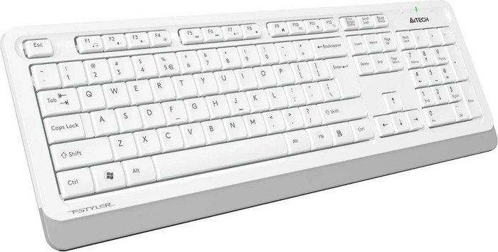 Офисный набор A4Tech Fstyler FG1010S (белый/серый)