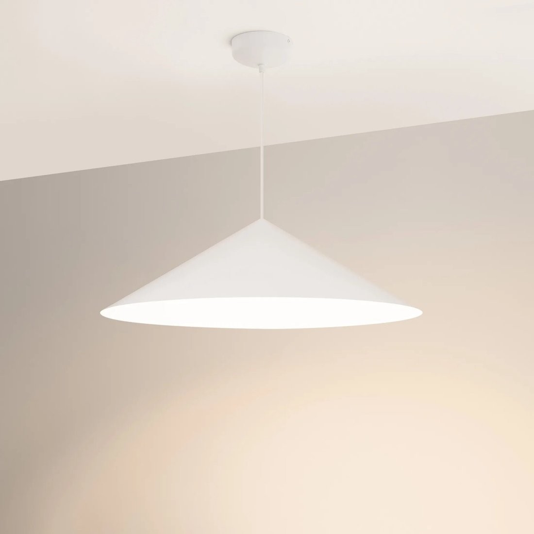 Подвесная люстра Arlight SP-MAKOTO-R750-14W Warm3000 WH 36deg 054409