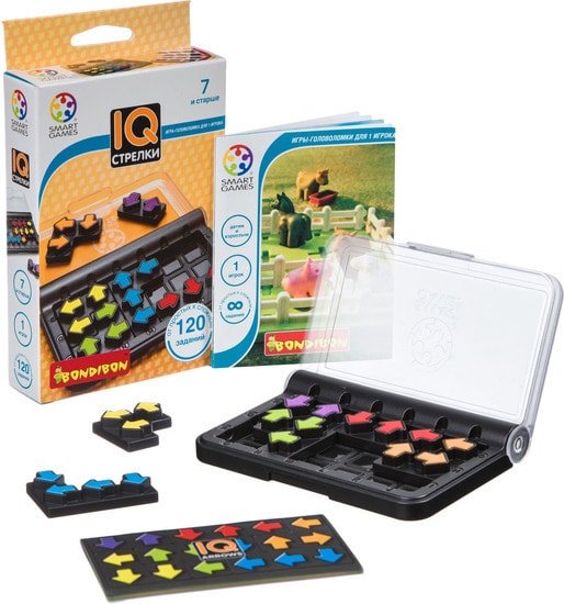 Развивающая игра Bondibon Smartgames IQ-Стрелки ВВ4677