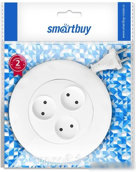 Удлинитель SmartBuy SBE-10-3-03-W