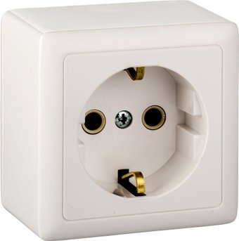 Розетка Systeme Electric Хит RA16-133I-B (белый)