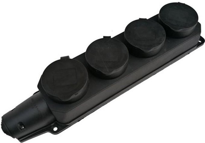 Розетка промышленная КС Турига 230В 2P+PE 16A IP44 (74810)