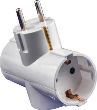 Разветвитель Electraline 55040 (белый)