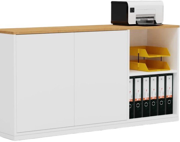 Тумба Crafto Мальта 02 150x40x75 (белый дуб)
