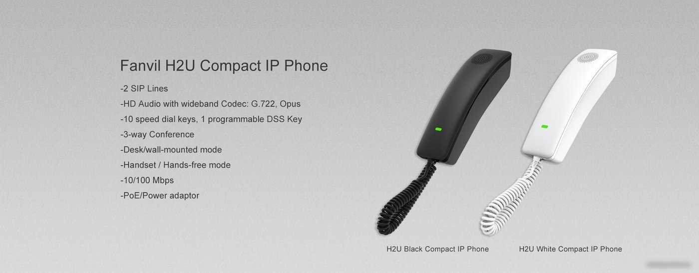 IP-телефон Fanvil H2U (белый)