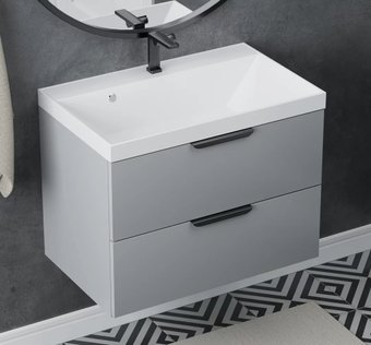 Vela Тумба под умывальник Vela Каскад 60П под Classica (серый) TU61375