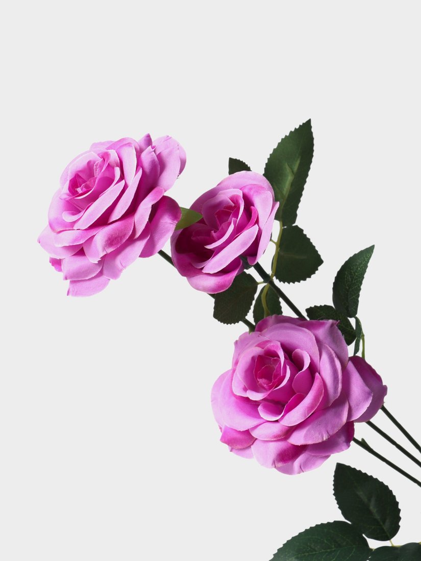 Искусственный цветок Poetry in flowers Роза тройная 4301719