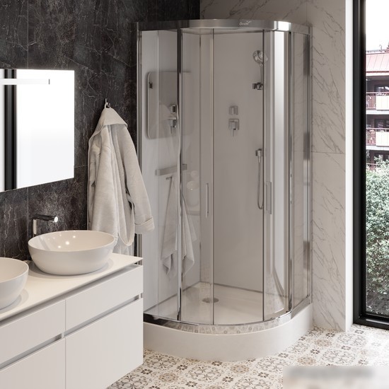 Душевая кабина Cerutti Spa VIVA101 100x100
