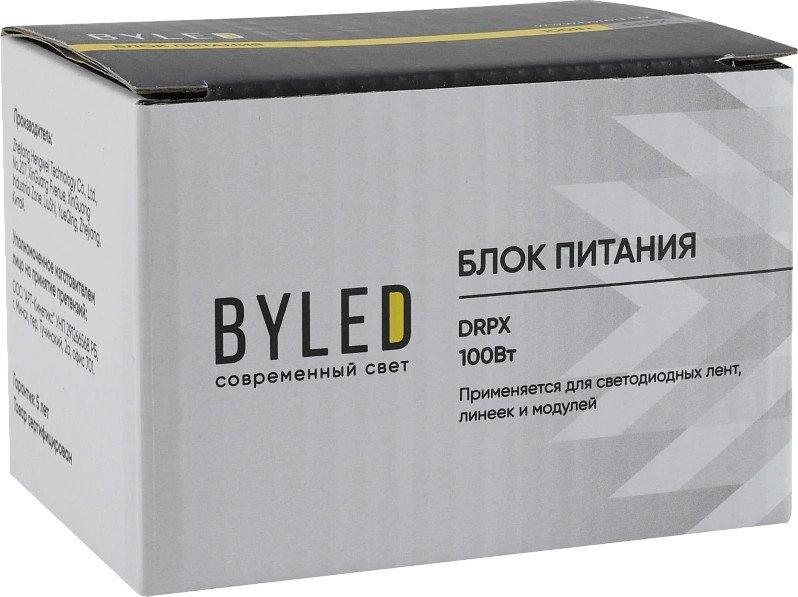Блок питания Byled DRPX-100-24
