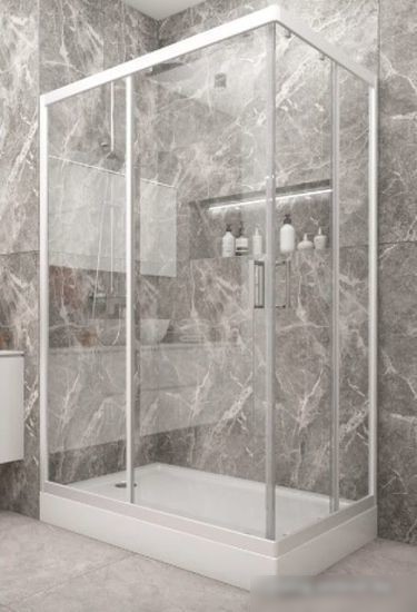 Душевой уголок Метакам Universal Pro 120x80 KKS_014547 (прозрачное стекло)