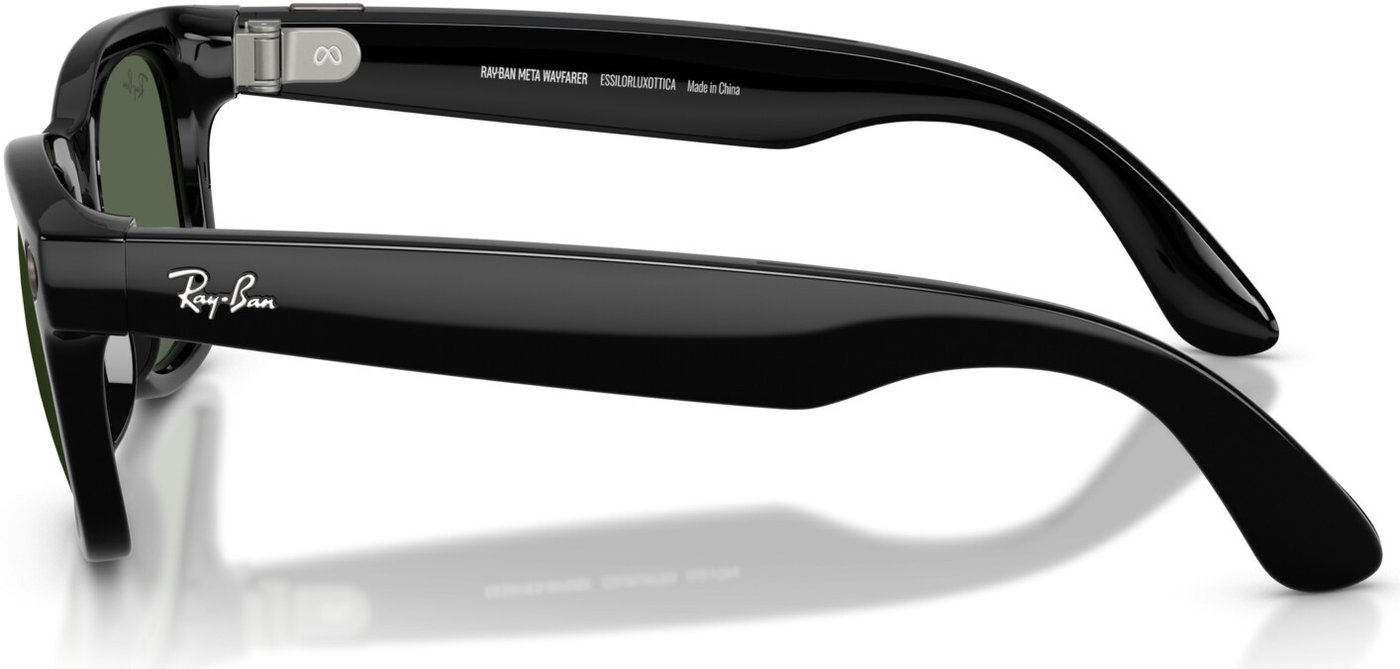 Умные очки Ray-Ban Meta Wayfarer Gen 2 RW4012 (черный глянцевый/зеленый)
